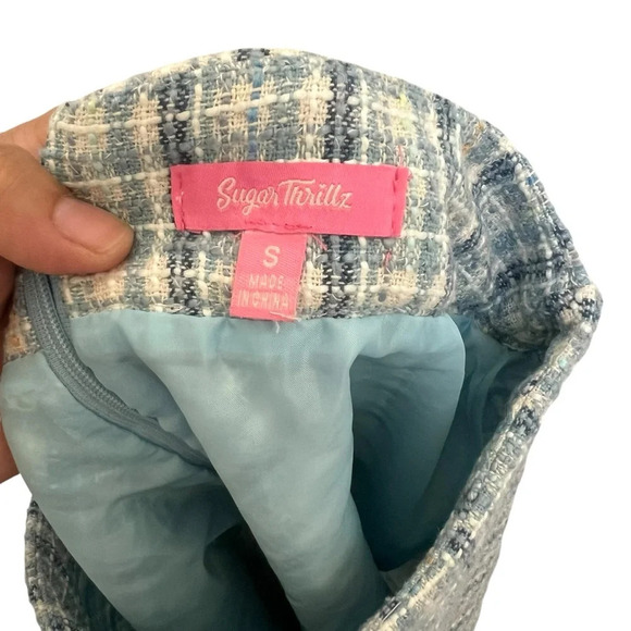 Sugar Thrillz by Dolls Kill We’re Going Shopping Mini Skirt Size Small - Picture 3 of 6